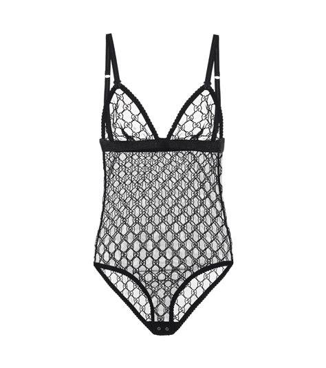 fake gucci bodysuit womens|gucci lingerie set.